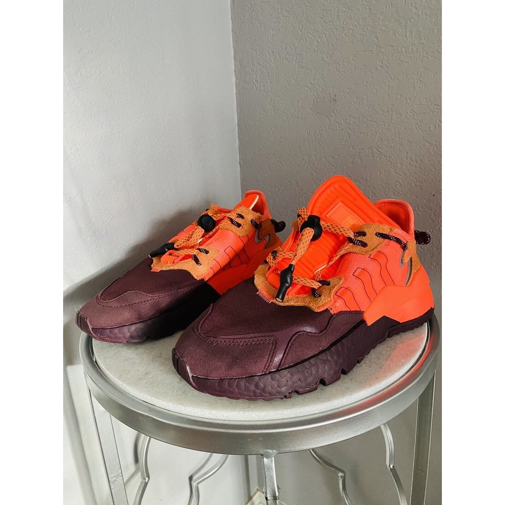 Size 5.5 - Adidas Nite Jogger x Ivy Park 2020 FX3158 Orange Maroon